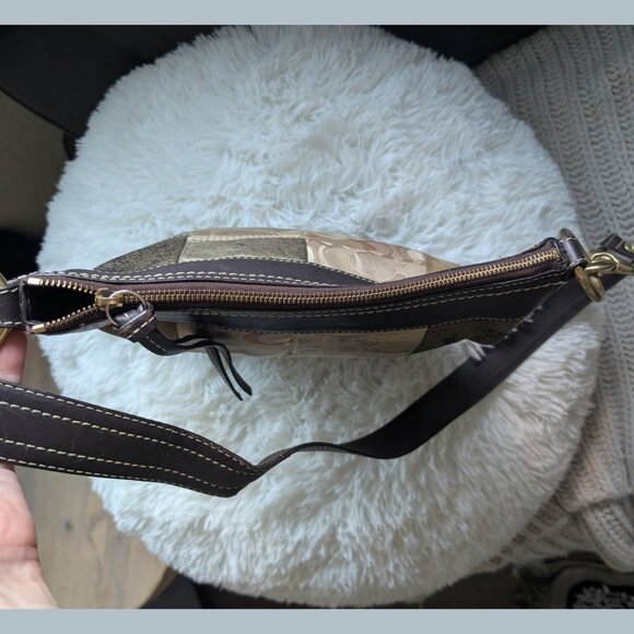 Coach Patchwork Leather Shoulder Bag*see Callouts - Picture 9 of 14